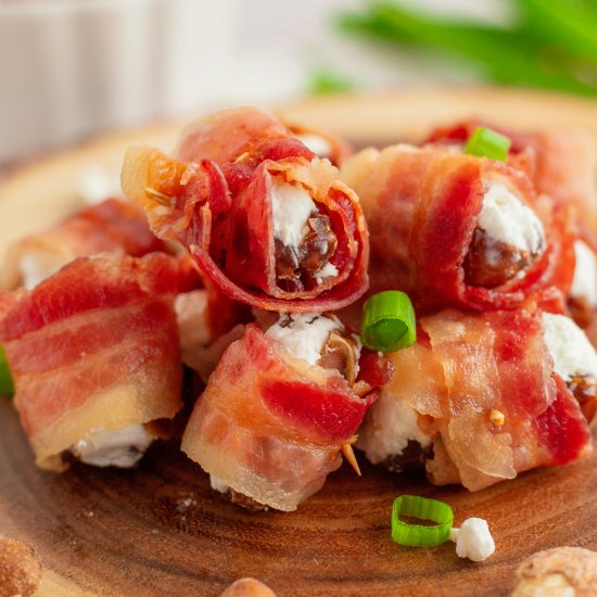 Bacon Wrapped Dates