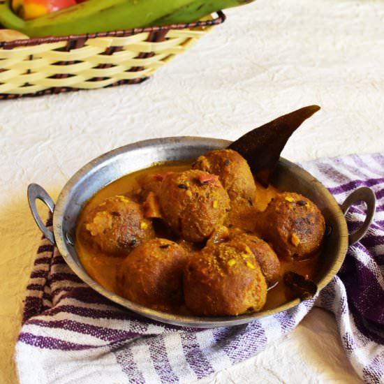 Kanchakolar Kofta Curry