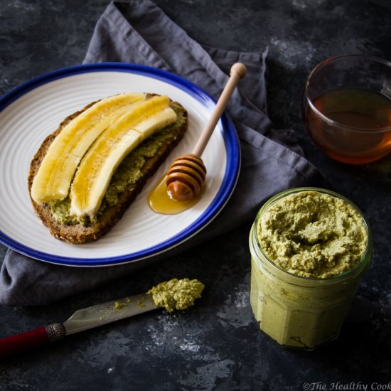 Raw Homemade Matcha Tahini