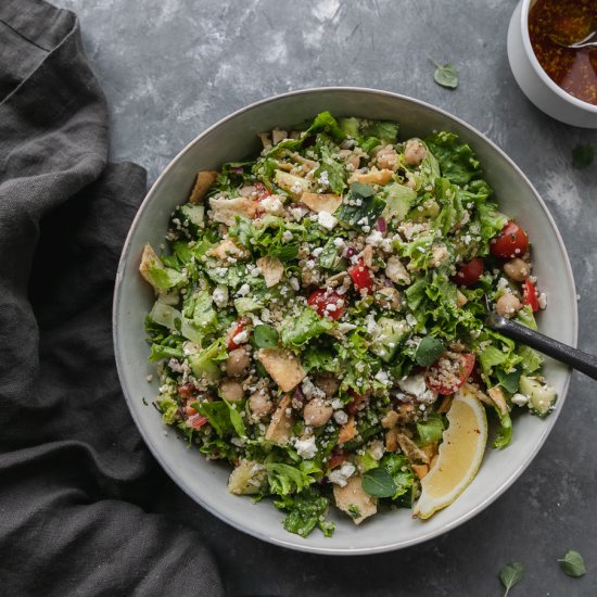 Chopped Greek Quinoa Salad