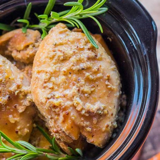 Slow Cooker Apple Cider Chicken