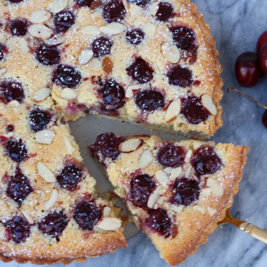 Cherry Frangipane Tart