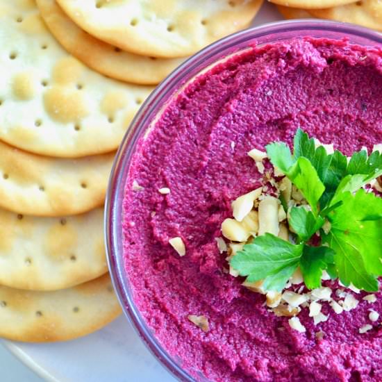 Beet Walnut Dip