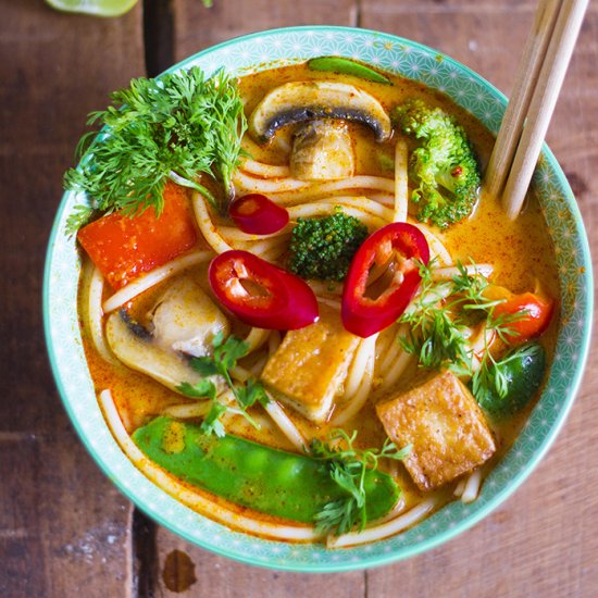 Vegan Laksa Soup