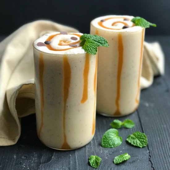 Easy Caramel Milkshake