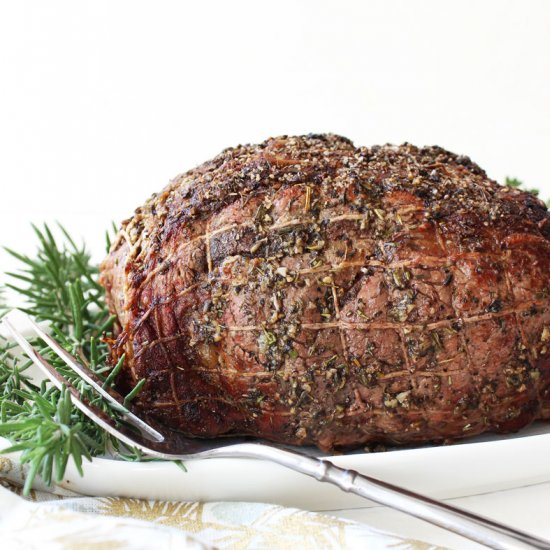 Prime Rib with Herbs de Provence