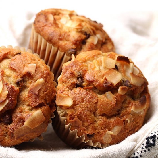 PB Chocolate Banana Muffins