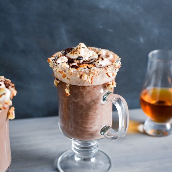 Bourbon Ball Hot Chocolate