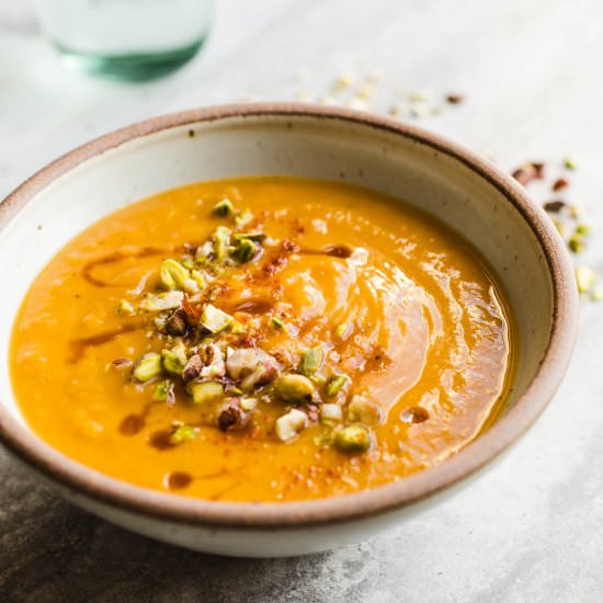 Creamy Vegan Sweet Potato Soup