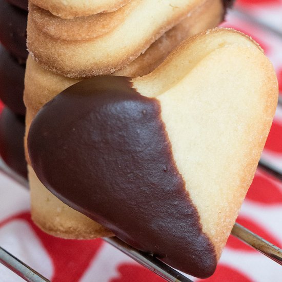 Butter Valentines Cookies