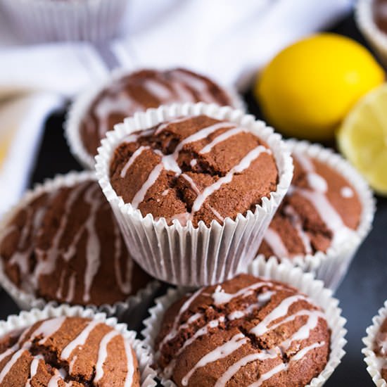 Chocolate Lemon Muffins