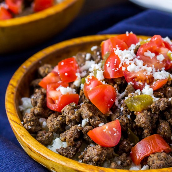 Mexican Beef Bowls