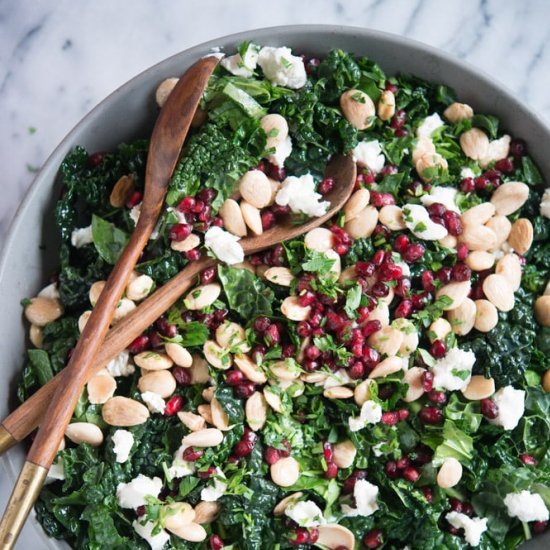 Winter Chopped Kale Salad