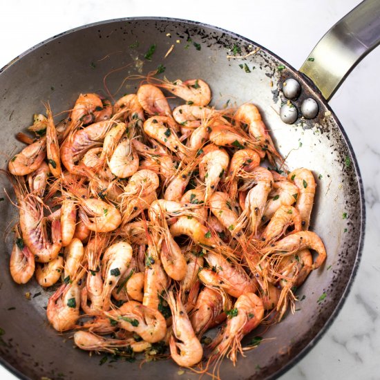 Garlic Shrimp French Appetizer