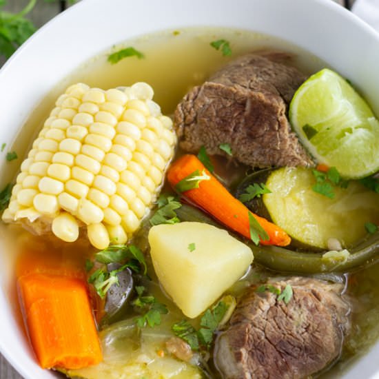 Instant Pot Caldo de Res