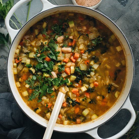 Vegan Minestrone alla Milanese