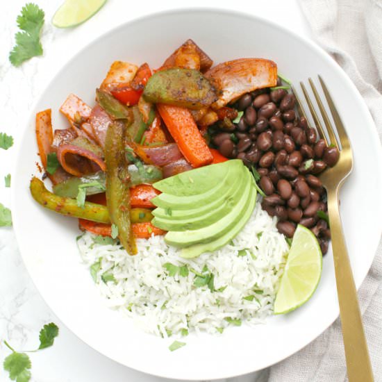 Fajita Veggie Bowls