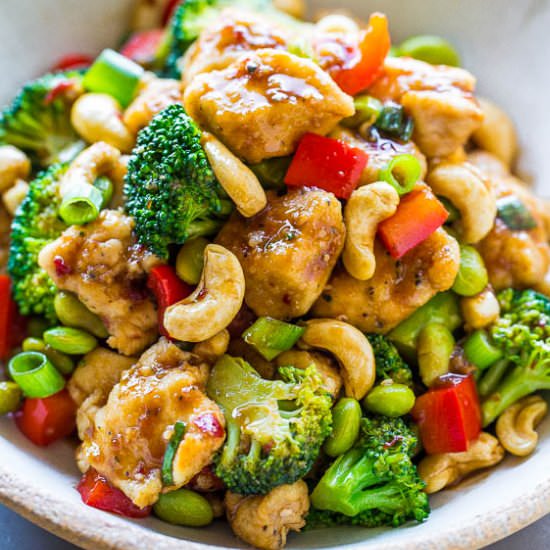 Better-Than-Takeout Cashew Chicken