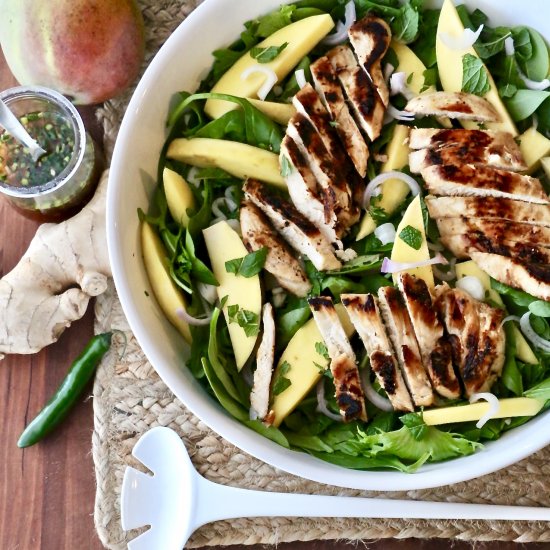 Thai Chicken Salad w/ Mango & Mint