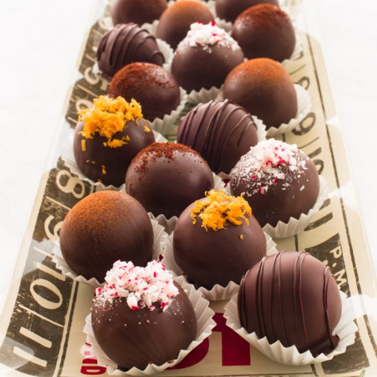 Chocolate Truffles- Five Flavors