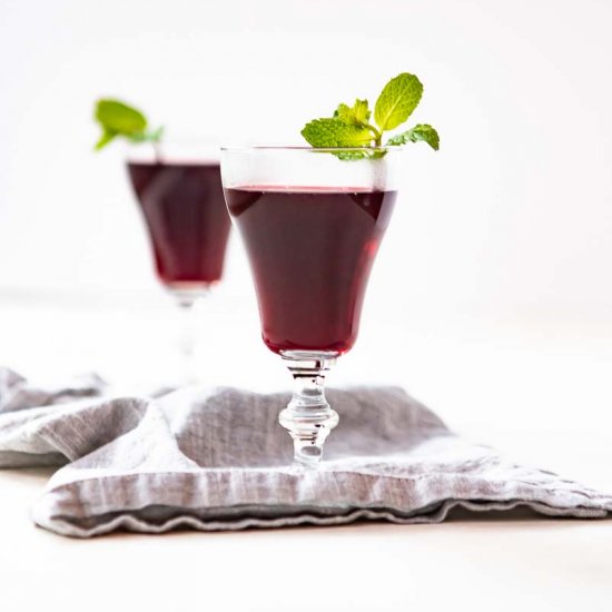 hibiscus winter julep