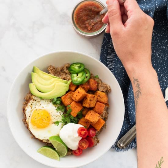 Cilantro-Lime Bulgur Bowls