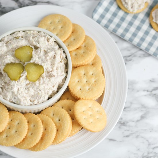 Low Carb Ham and Pickle Dip