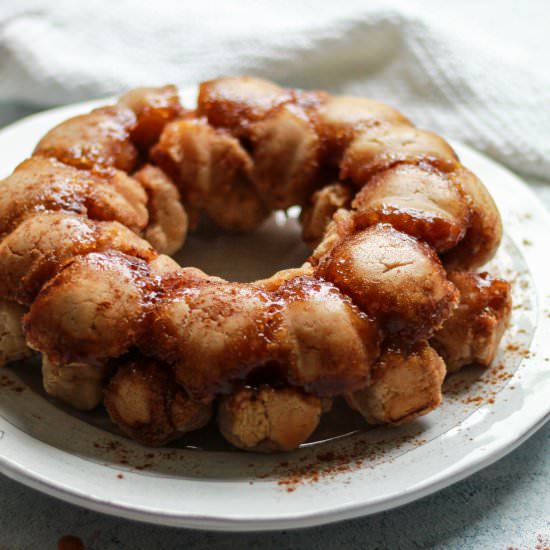 Paleo Monkey Bread (Vegan Option)