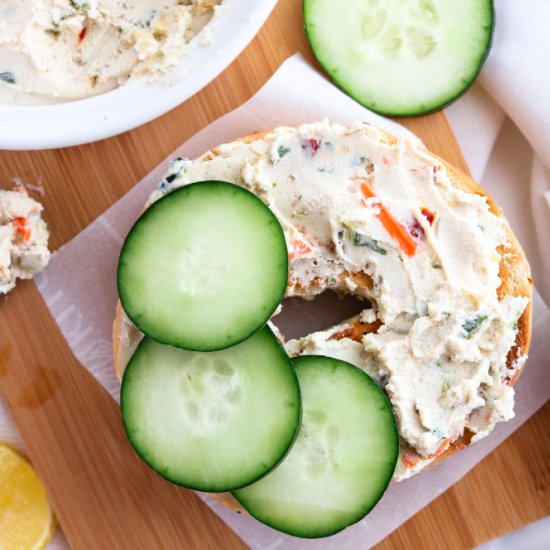 Dairy-Free Veggie Cream Cheese