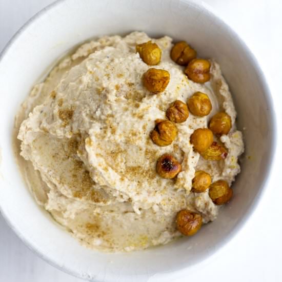 Homemade Classic Chickpea Hummus