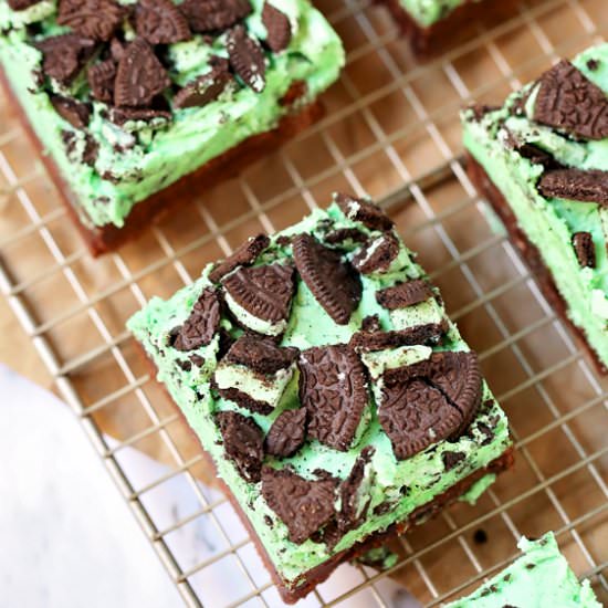 Mint Chocolate Brownies