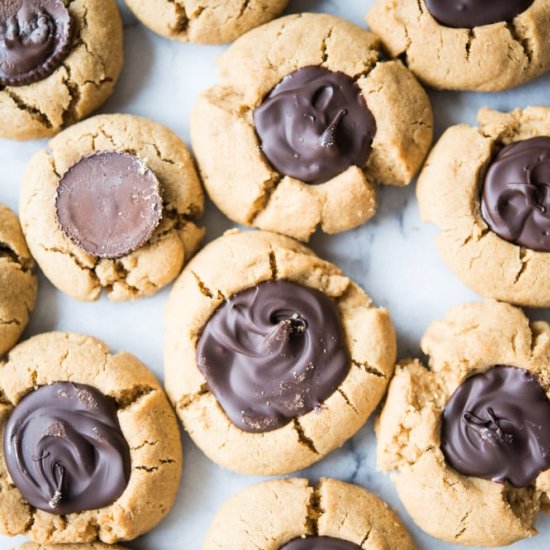 Gluten Free Peanut Butter Blossoms