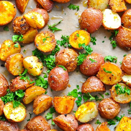 Crispy Seasoned Roasted Potatoes