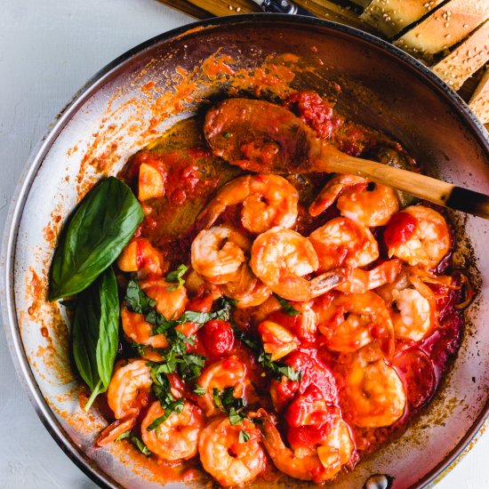 Shrimp Arrabbiata