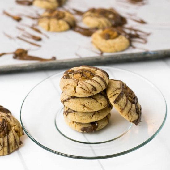 Peanut Butter Thumbprint Cookies