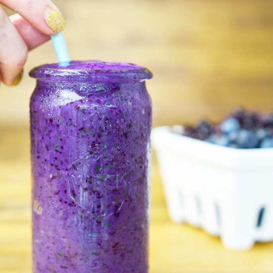 Blueberry Pineapple Smoothie