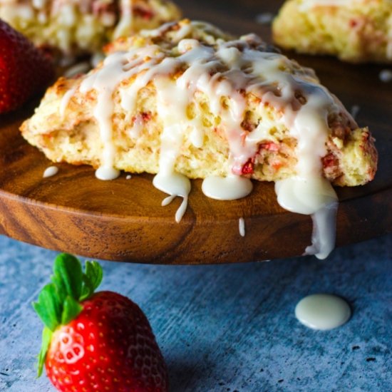 Strawberry Scones