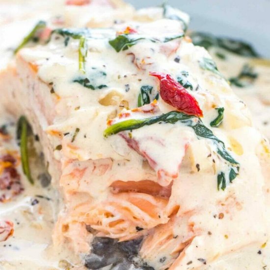 Creamy Tuscan Salmon