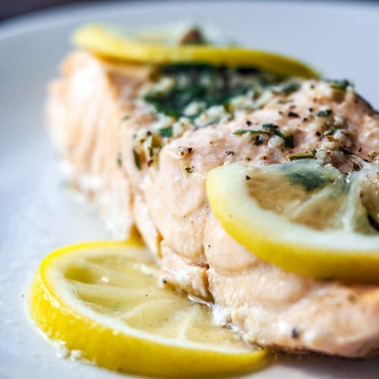 Instant Pot Herbed Lemon Salmon