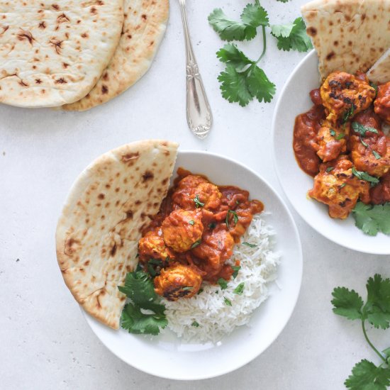 Butter Chicken Meatballs