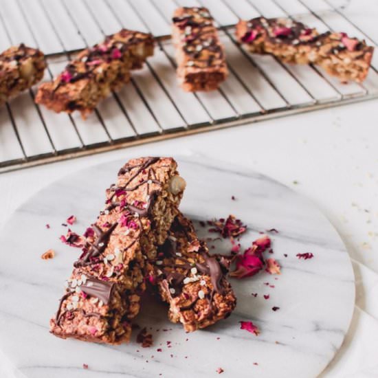 Nutty Vegan Granola Bars