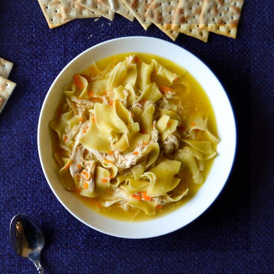 Slow Cooker Chicken Noodle Soup