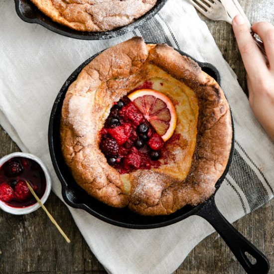 Mixed Berry Dutch Baby