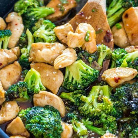 Chicken and Broccoli Stir Fry