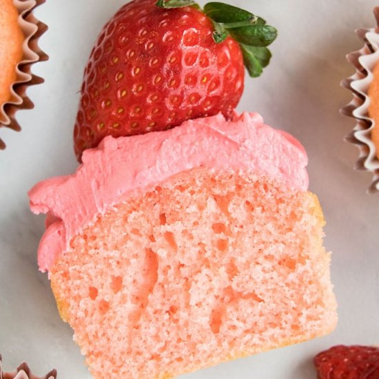 Strawberry Cupcakes