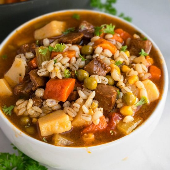 Beef Barley Soup