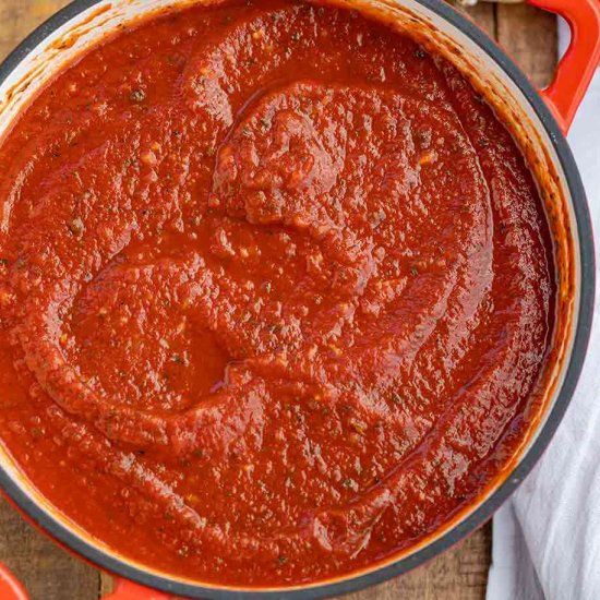 Quick & Easy Marinara Sauce