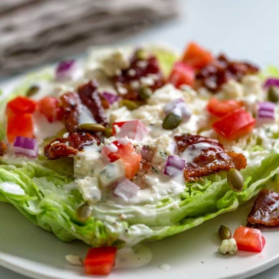 Flat Wedge Salad