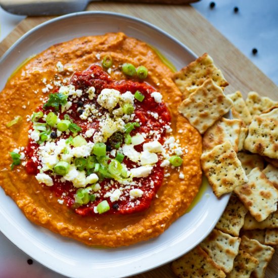 Loaded Buffalo Hummus