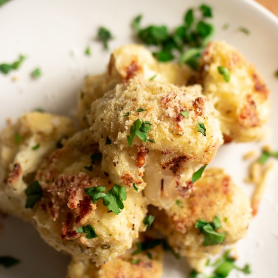 Parmesan Roasted Cauliflower